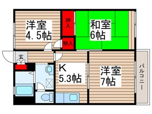 メゾン大野第１の物件間取画像